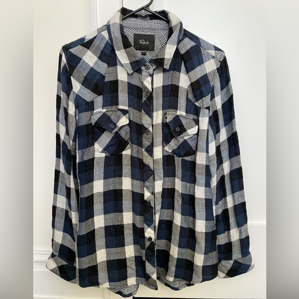 Rails cotton flannel shirt